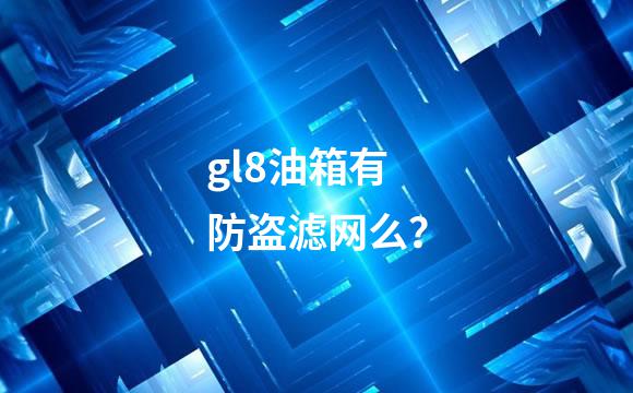 gl8油箱有防盗滤网么？