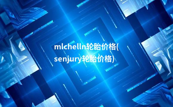 mlchelln轮胎价格(senjury轮胎价格)