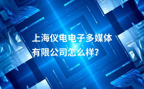 上海仪电电子多媒体有限公司怎么样？