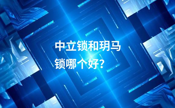 中立锁和玥马锁哪个好？