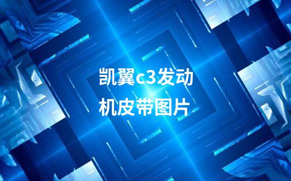 凯翼c3发动机皮带图片