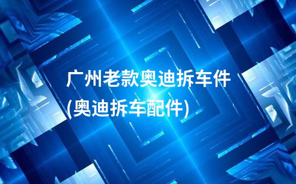 广州老款奥迪拆车件(奥迪拆车配件)