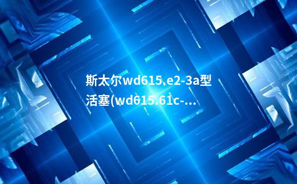 斯太尔wd615.e2-3a型活塞(wd615.61c-12斯太尔发动机)