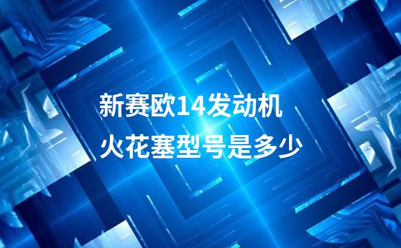 新赛欧14发动机火花塞型号是多少