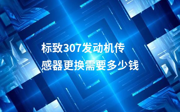 标致307发动机传感器更换需要多少钱