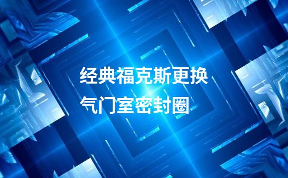 经典福克斯更换气门室密封圈